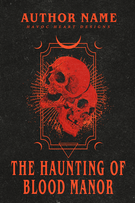 Haunting of Blood Manor Premade Paperback Wrap