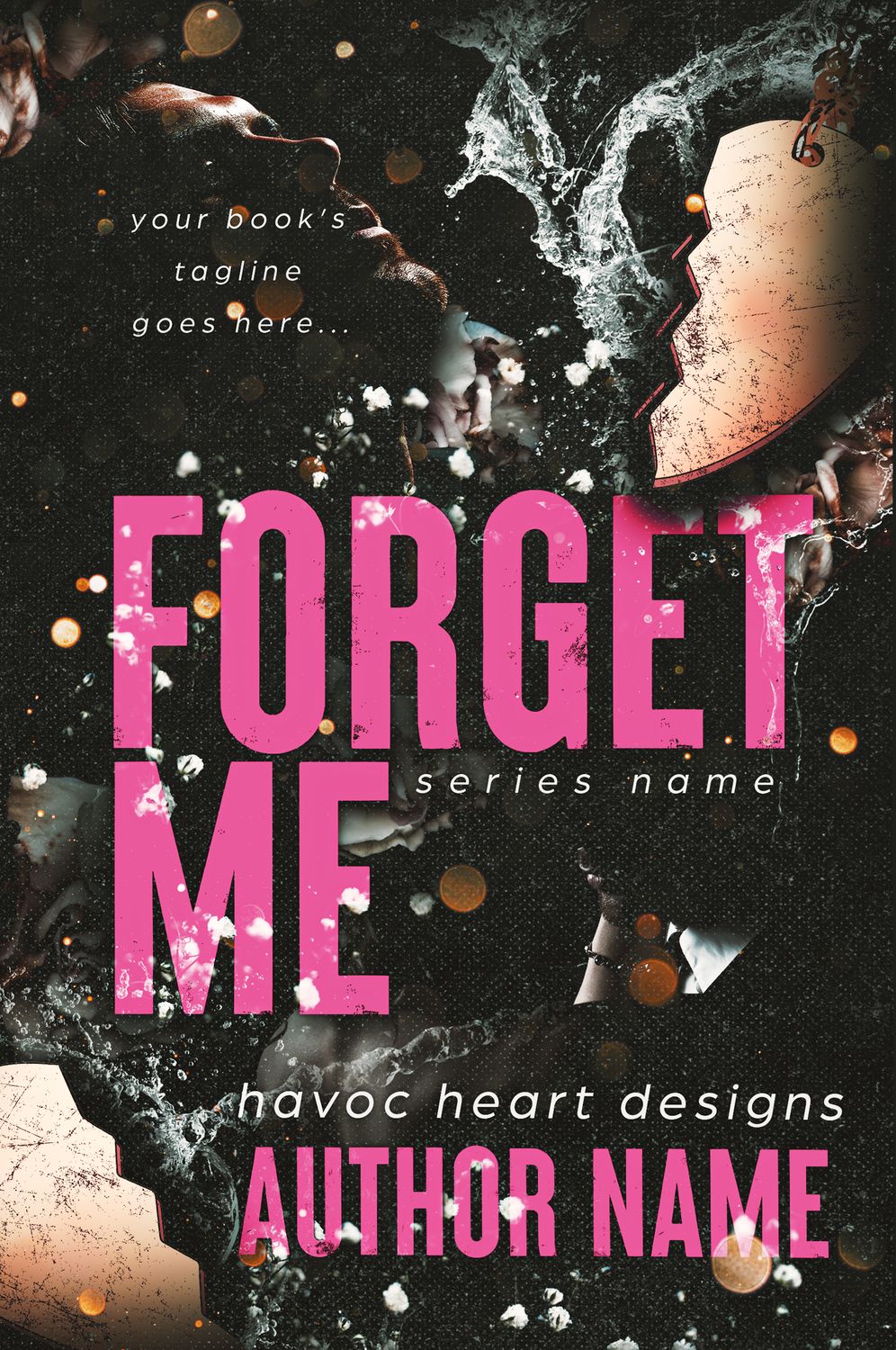 Forget Me Premade Paperback Wrap