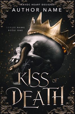 Kiss of Death Premade Paperback Wrap