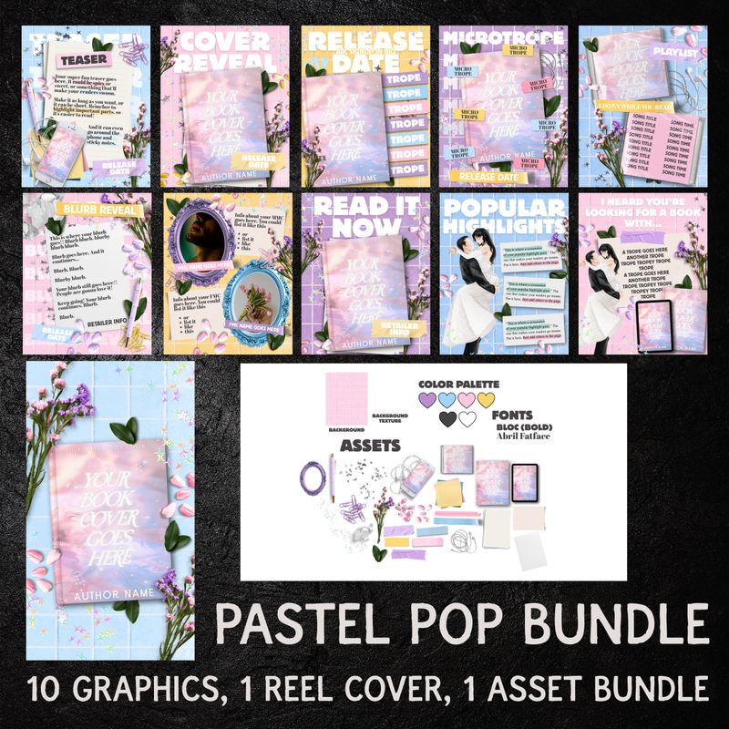 Pastel Pop Bundle (Canva Template)