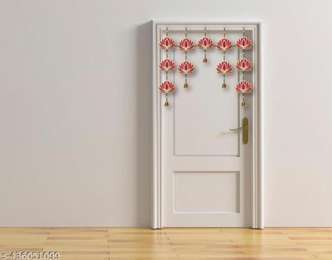 Vedic Vibes Lotus Hanging (Pack of 5)