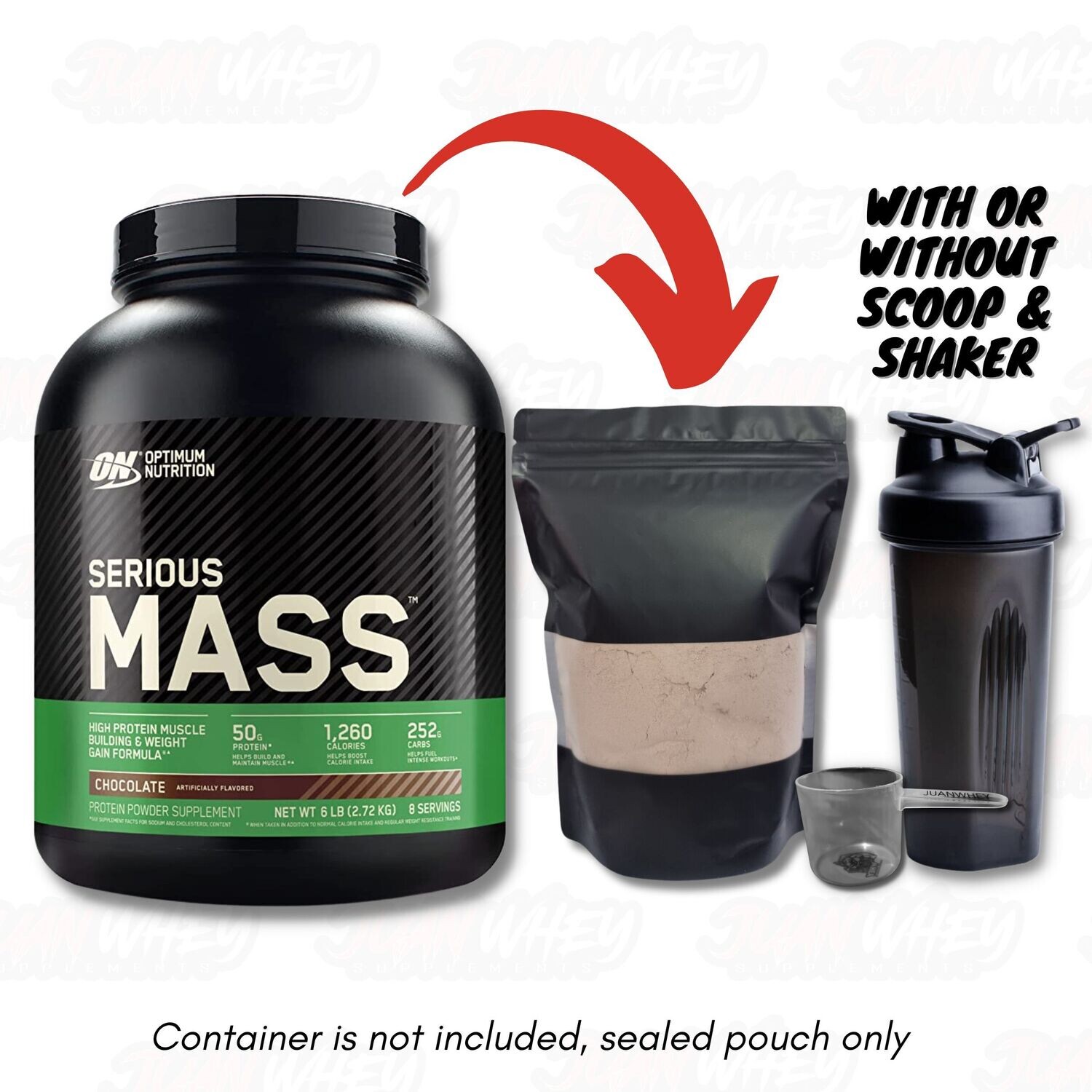 Optimum Nutrition Serious Mass 1LB | 2LBS Repack