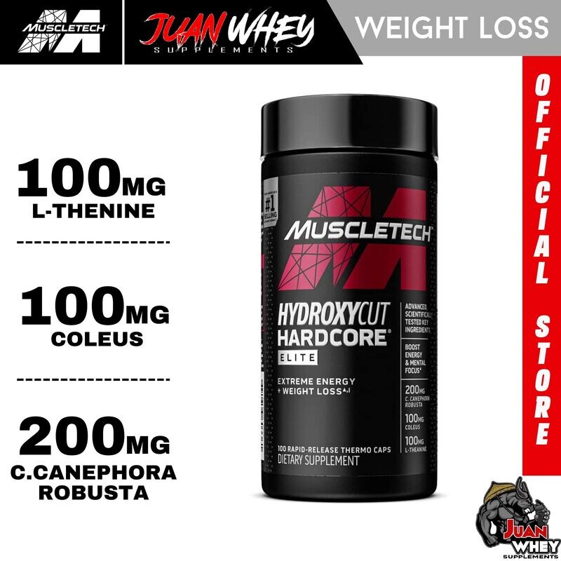 Muscletech Hydroxycut Hardcore Elite 100 Capsules