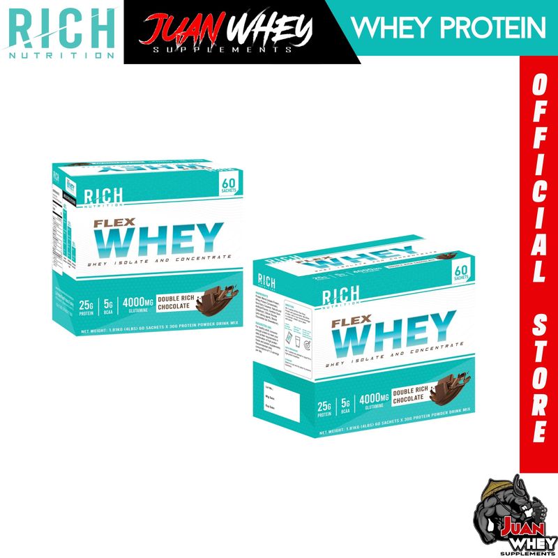 Rich Nutrition Whey Flex 60 Servings