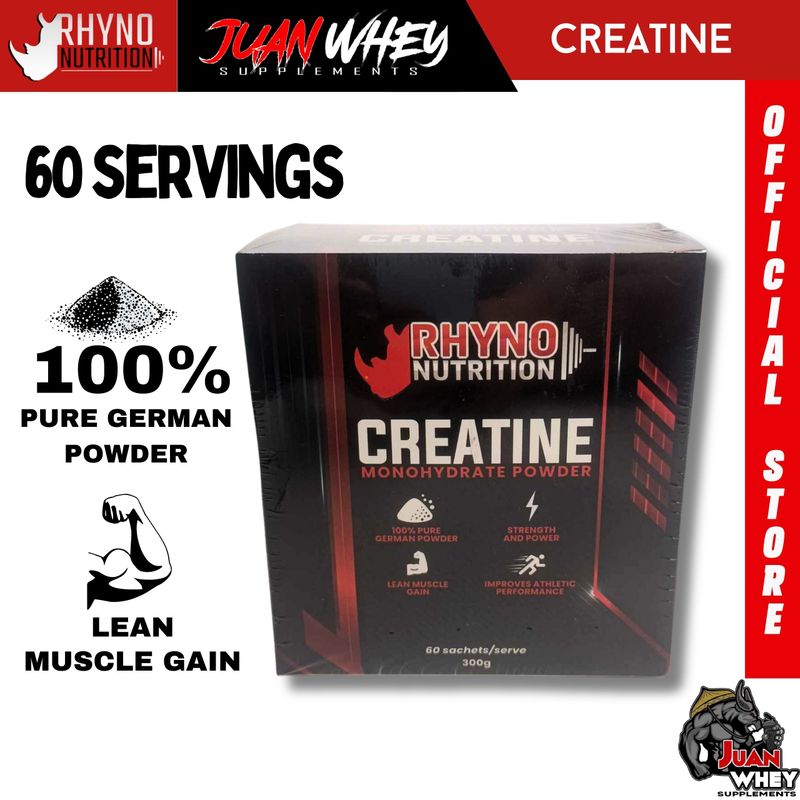 Rhyno Nutrition Creatine Powder 60 sachets