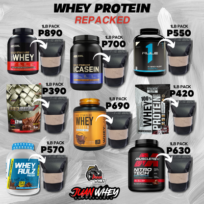 Whey Protein Repack (1LB/2LBS)