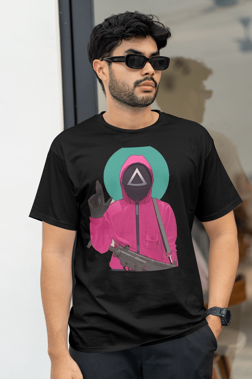 Squid Game Triangle Guard T-Shirt