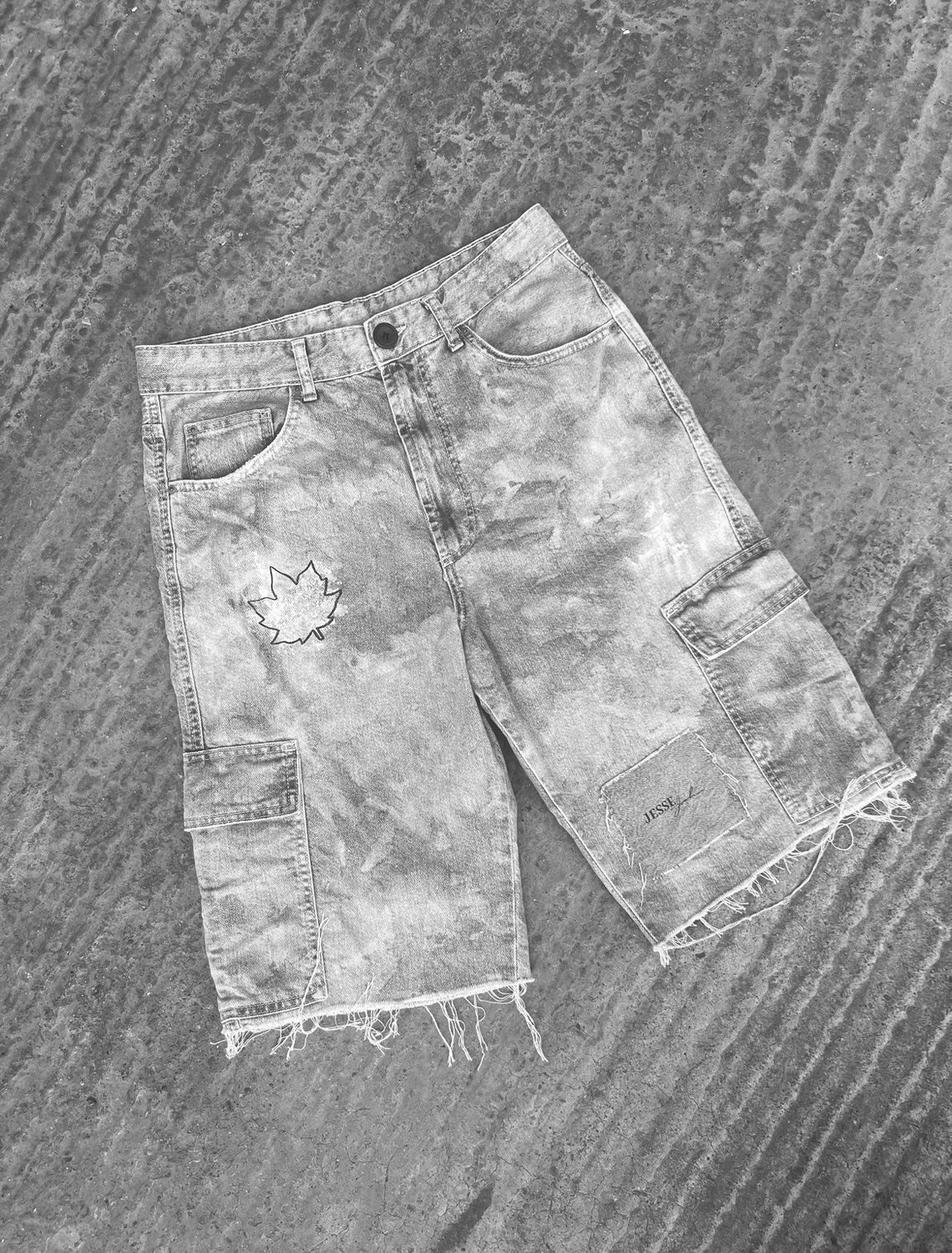 1 of 1 Reworked Denim Shorts (Fall)