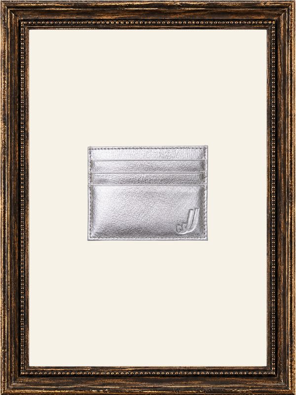 Raw Silver Cardholder