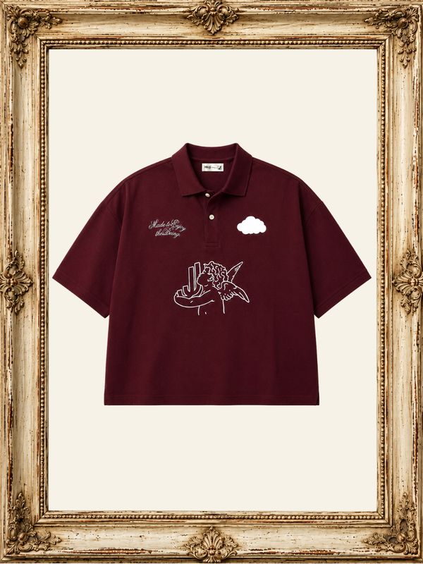 Protector Polo Bordeaux