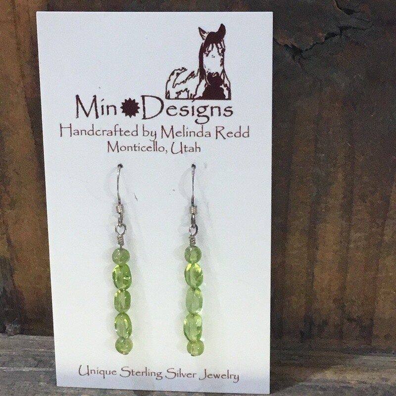 Peridot Earrings MR-58