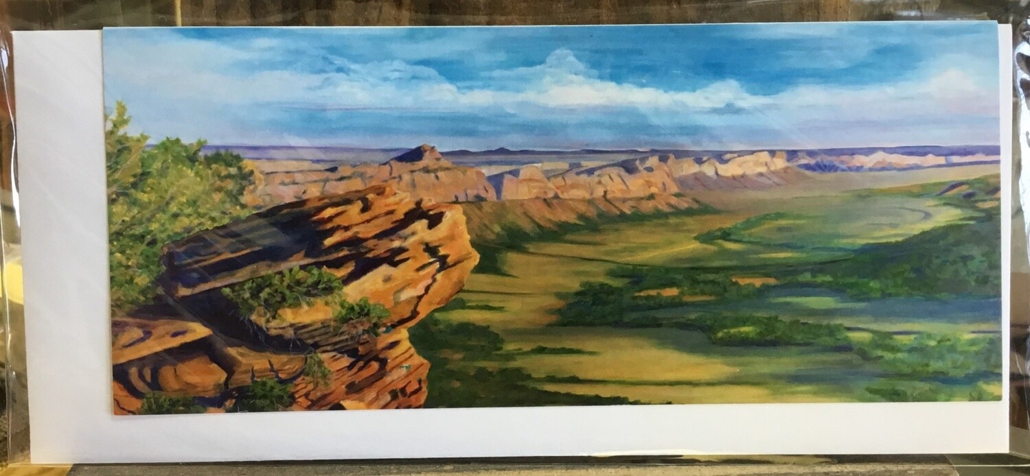 Tseyikaan Escarpment Comb Ridge Note Card