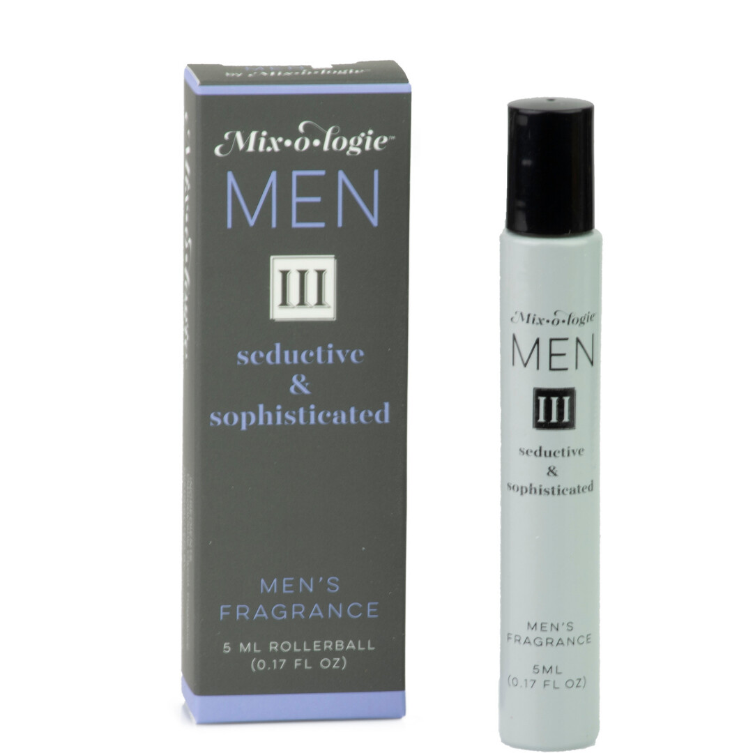 Seductive &amp; Sophisticated Natural Rollerball Fragrance (Men III)