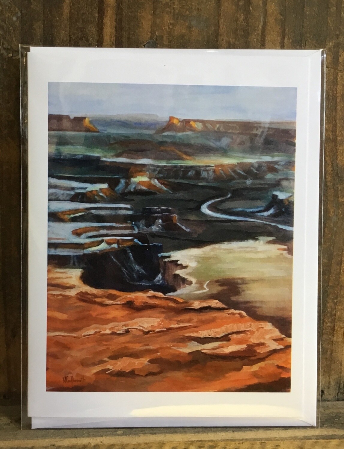 Island in the Sky Note Card