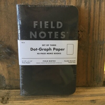 Pitch Black 3-pack, dot graph