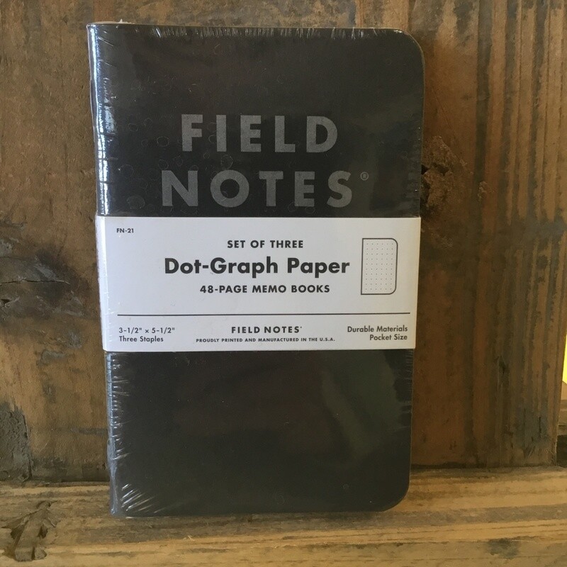 Pitch Black 3-pack, dot graph