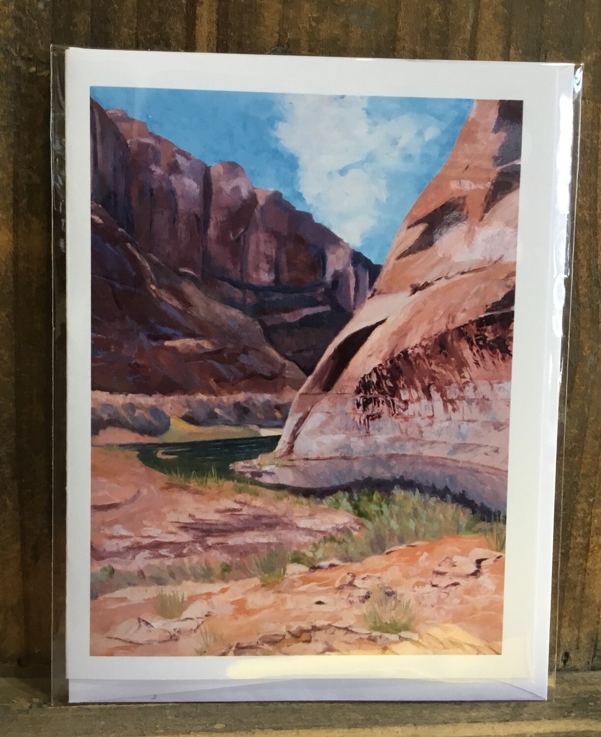 Forgotten/Desert Varnish Note Card