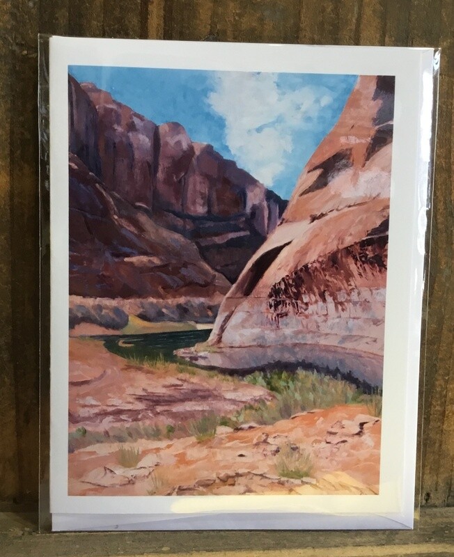 Forgotten/Desert Varnish Note Card