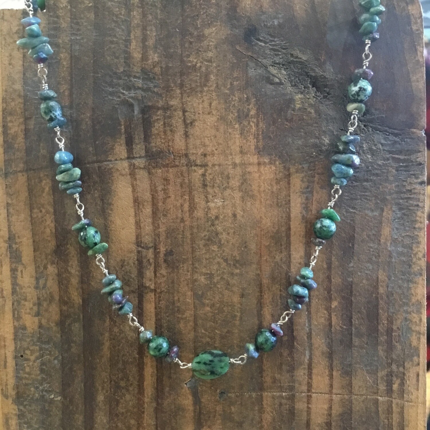 Ruby in Zoisite Necklace MR-404