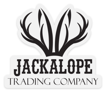Clear Jackalope Logo Stickers