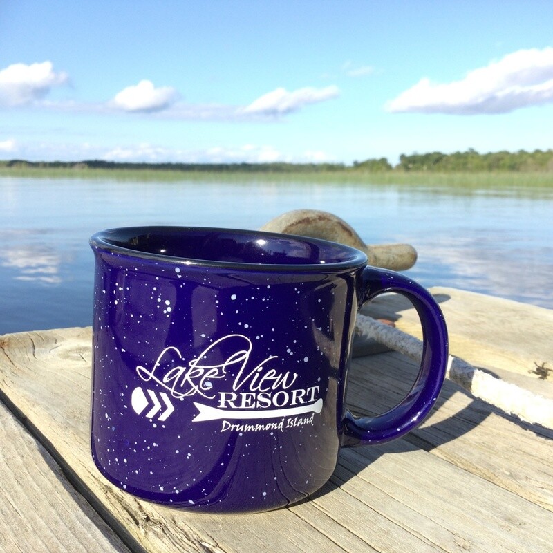Lake View Resort Campfire Mug