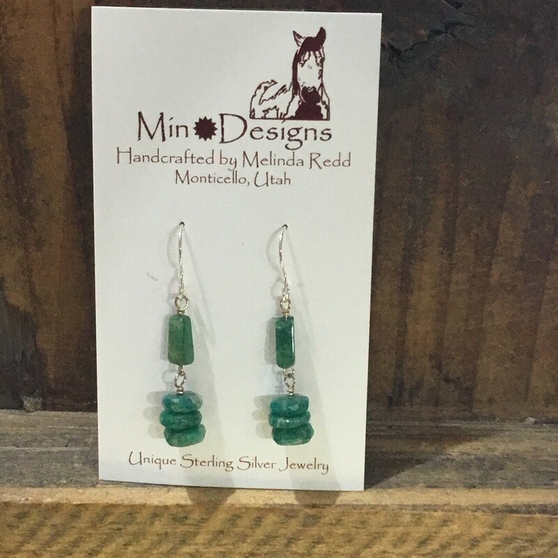 Amazonite Earrings MR-760