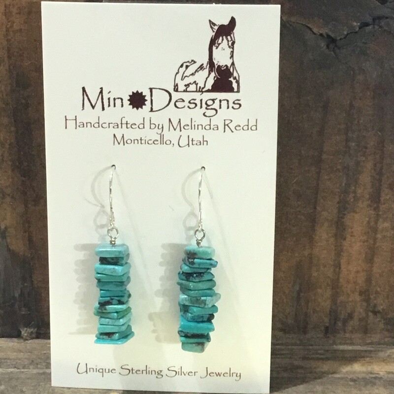 Hubei Turquoise Earrings MR-730
