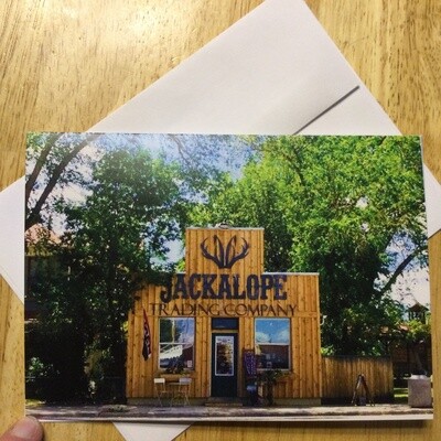 Note Card, Jackalope (Summer)