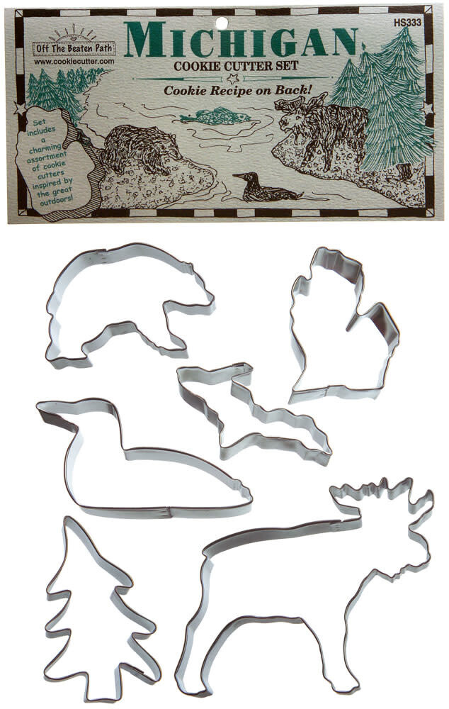 Michigan Cookie Cutter Set, 6 pc