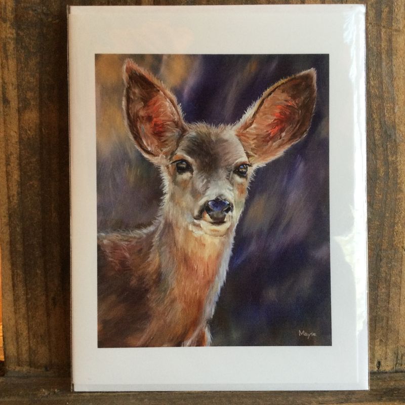 All Ears Deer Note Card