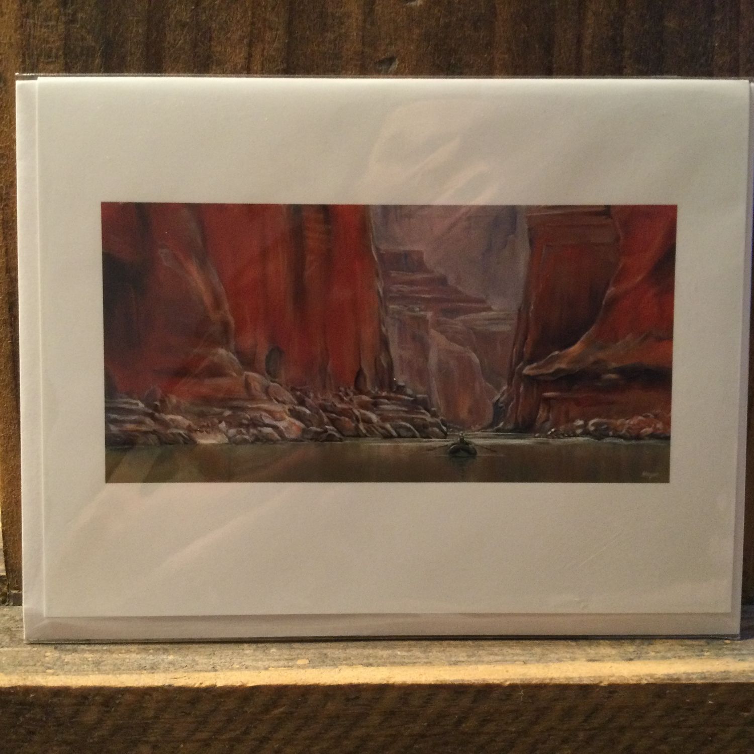 Canyon Journey Note Card