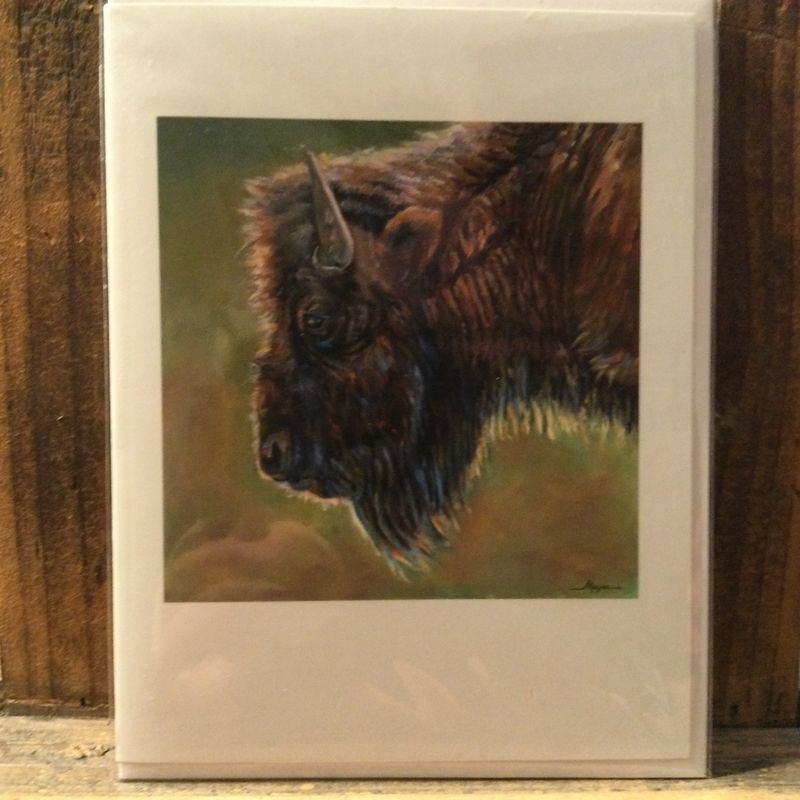 Native Heritage Buffalo/Bison Note Card