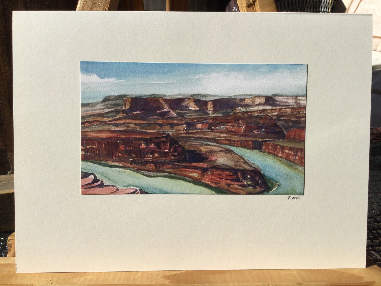 Dead Horse Point Note Card