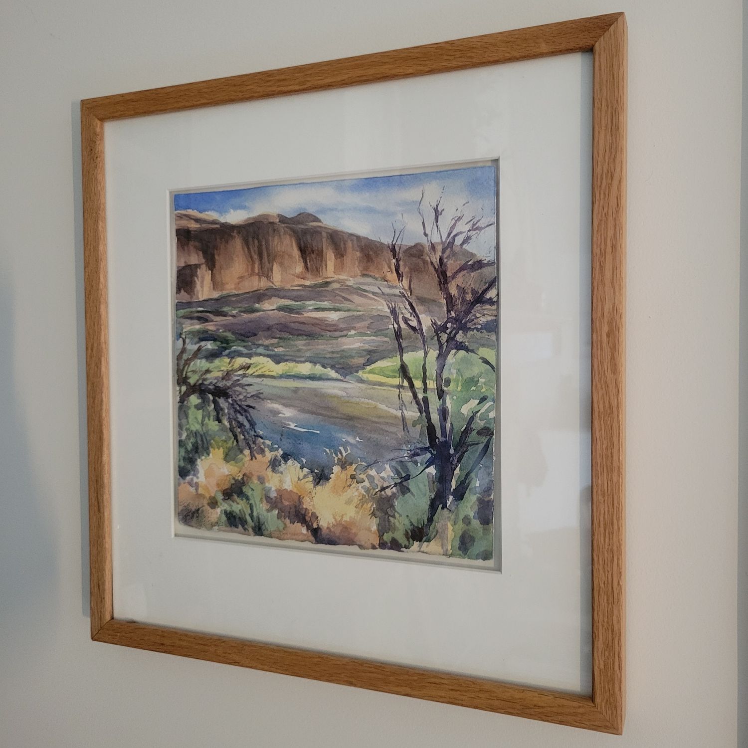 Colorado River Original Framed Painting