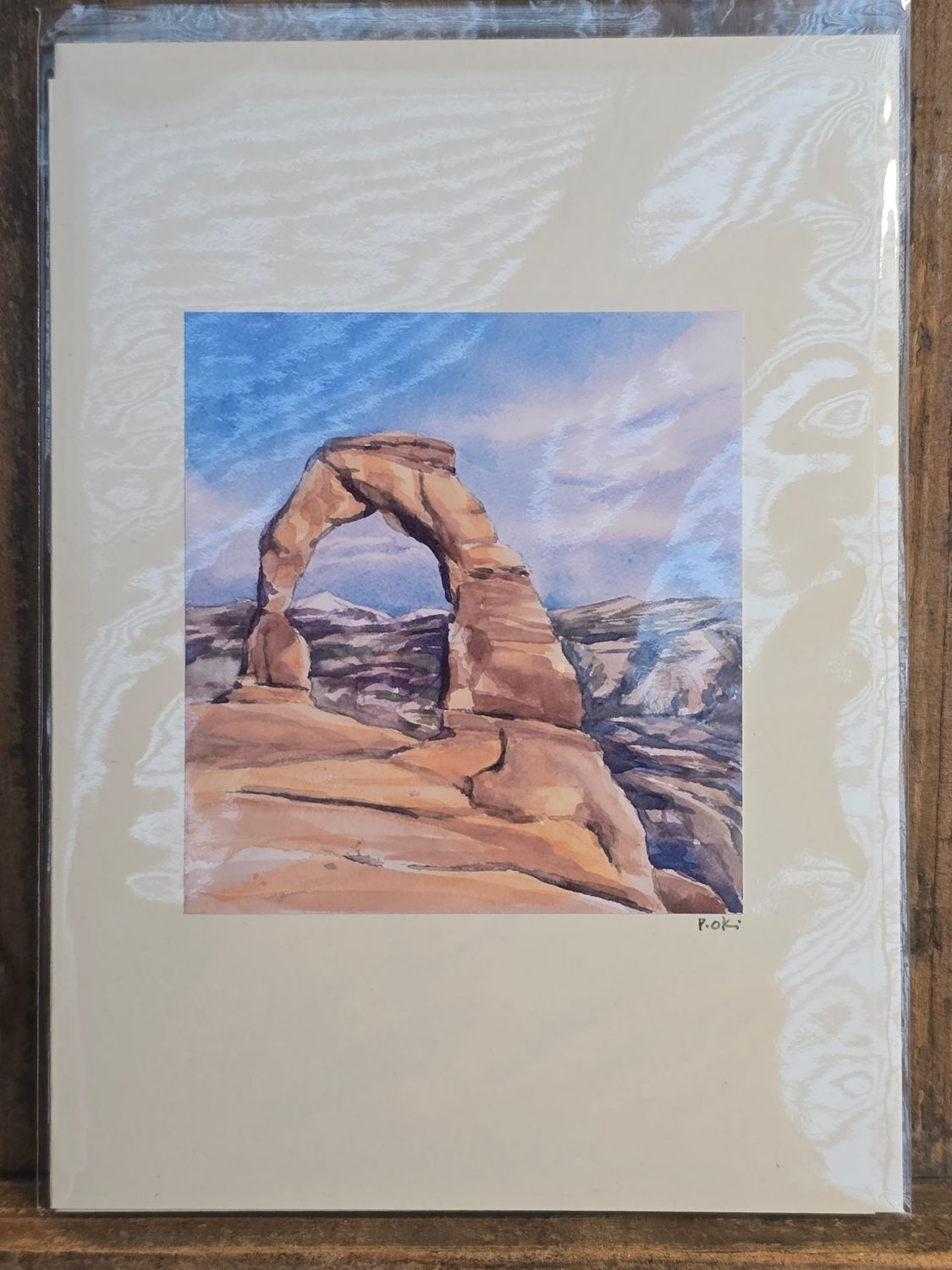 Delicate Arch Note Card
