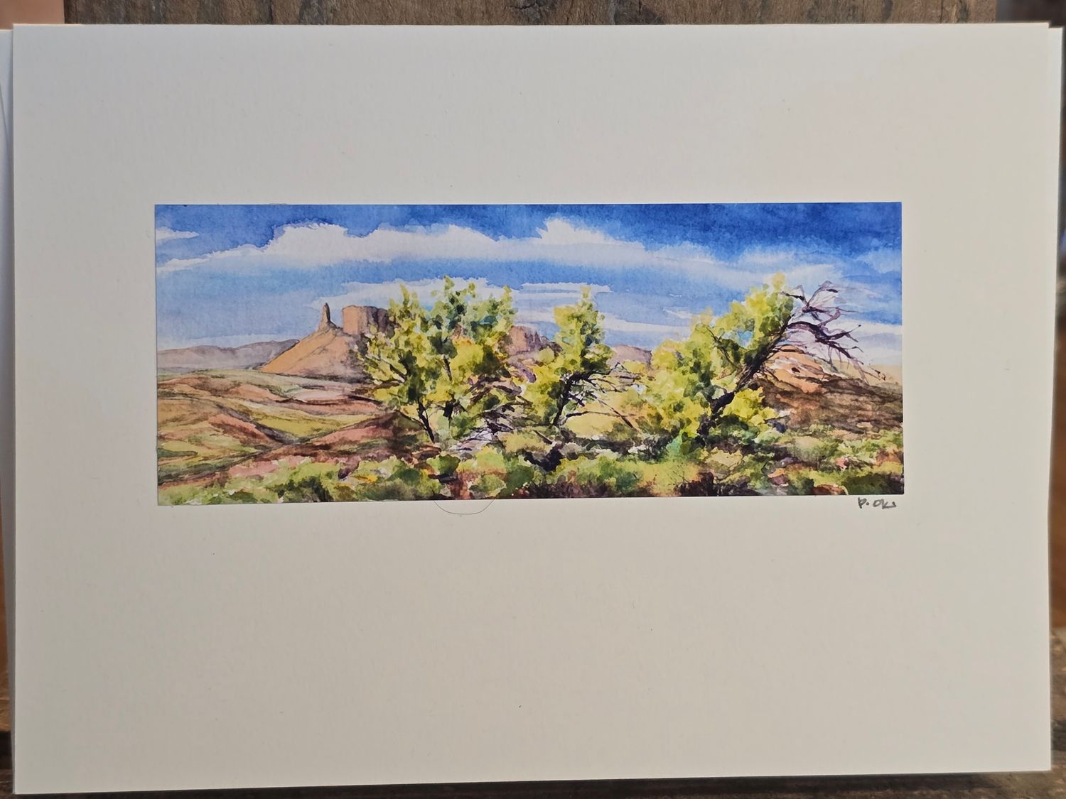 Castleton &amp; the Rectory Note Card