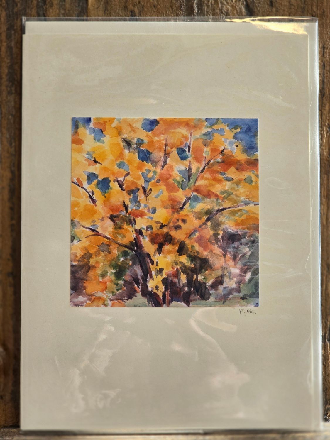 Cottonwood Note Card