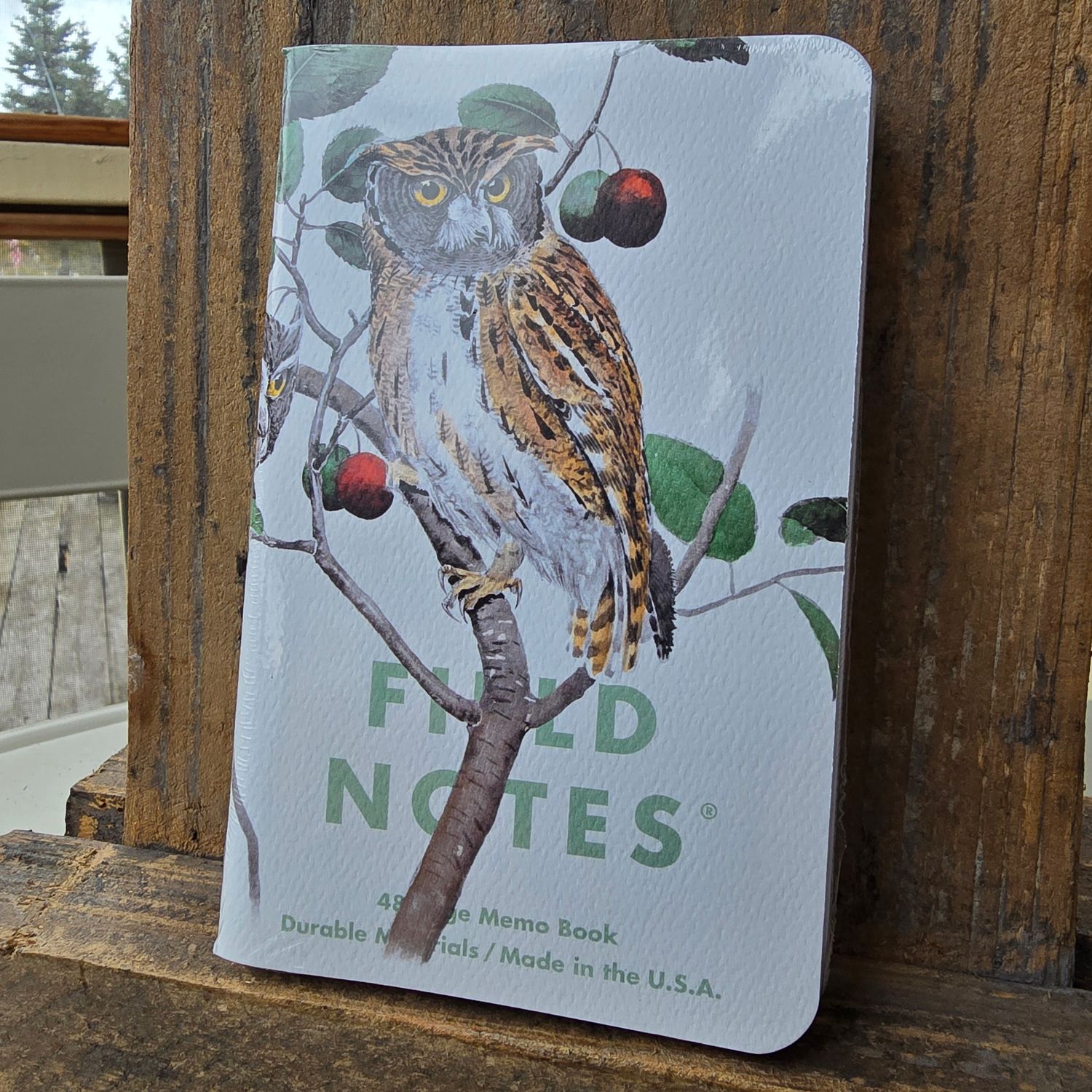 Birds &amp; Trees of North America Field Notes, Color: 3-pack A - Screech Owl - Blue Jay - Brewer Sparrow