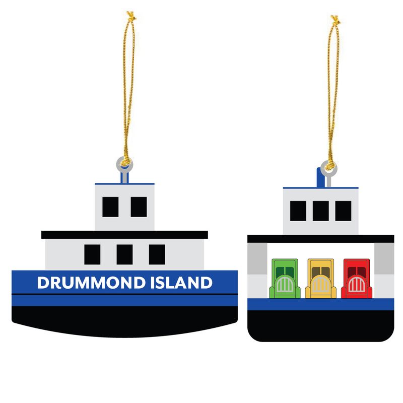 Drummond Island Ferry Ornament!