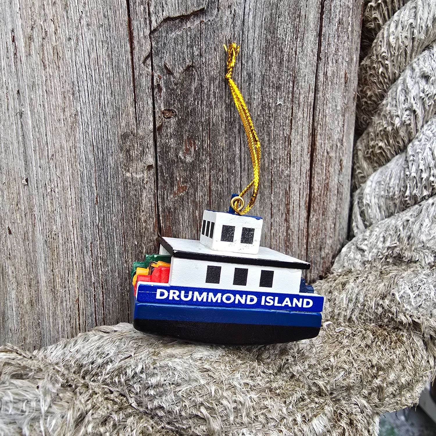 Drummond Island Ferry Ornament
