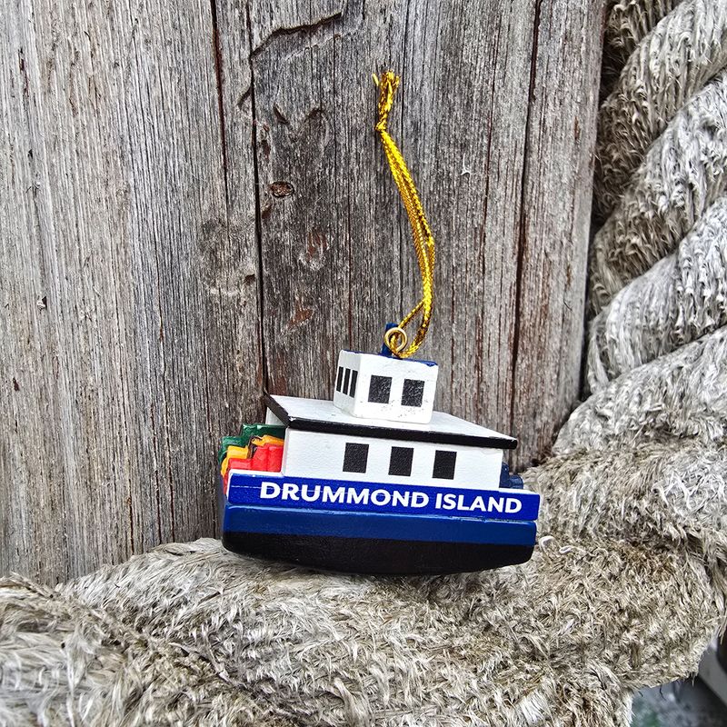 Drummond Island Ferry Ornament