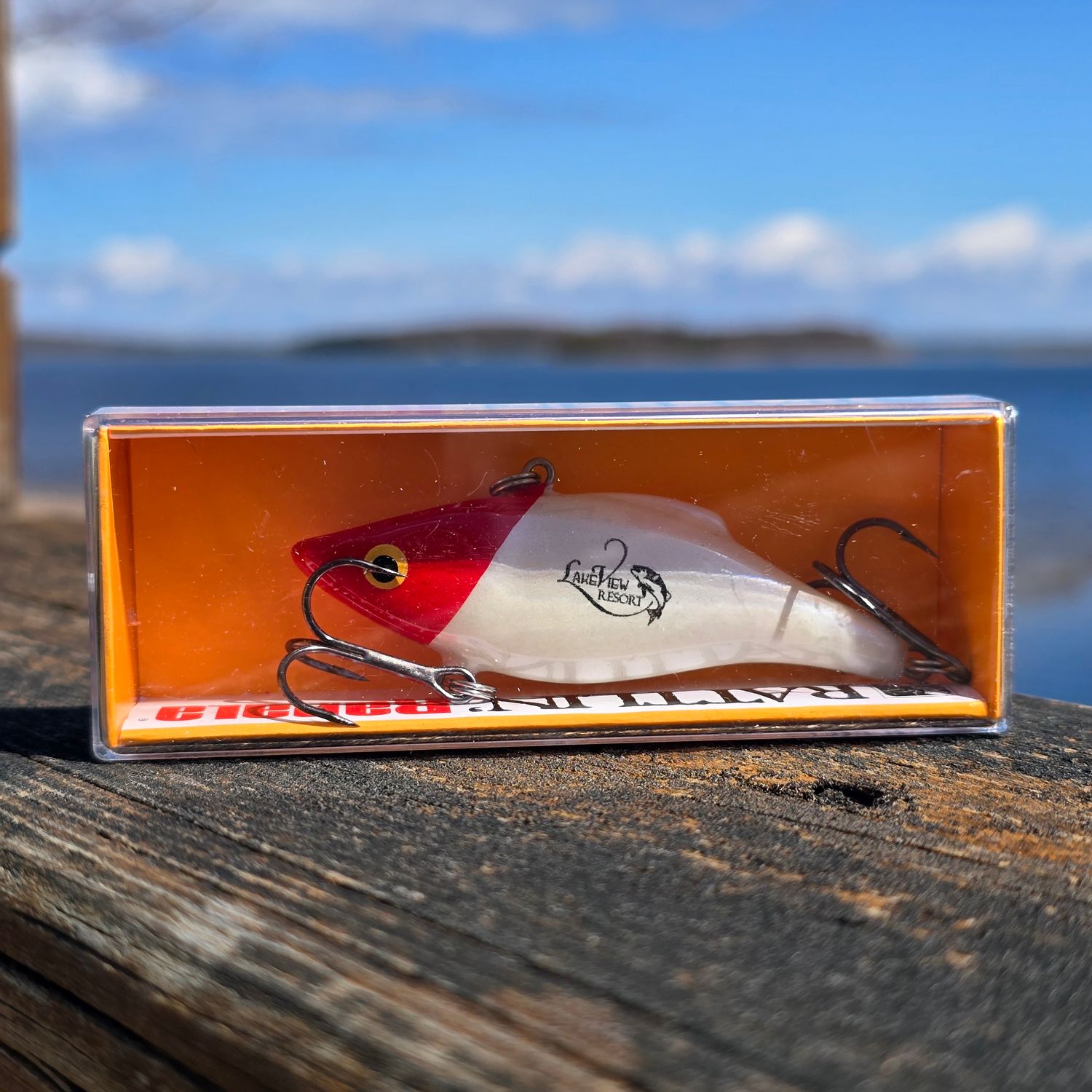 Rattlin Rapala - Lake View Red head Lure