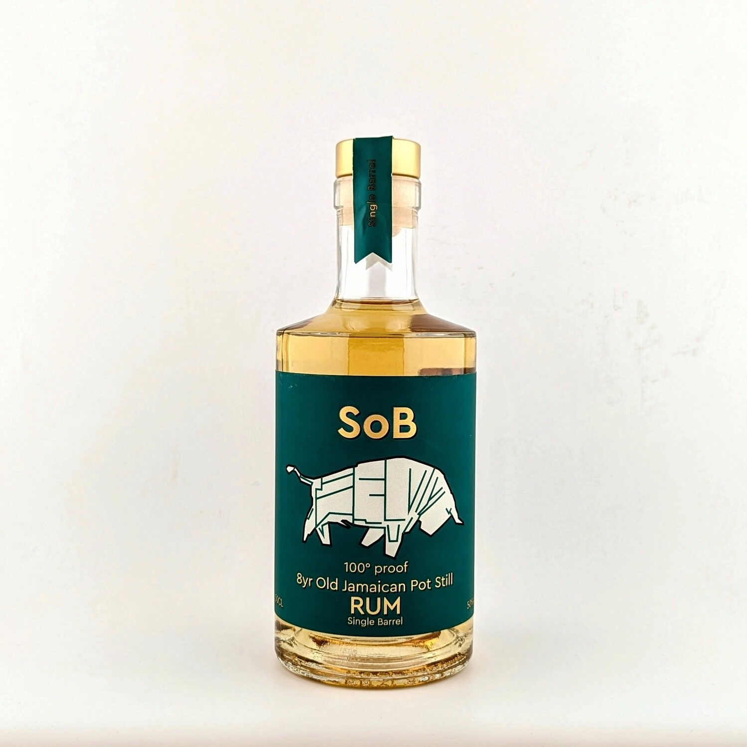 Spirit of Birmingham 8y/o Jamaican Pot Still Rum 100° 50cl