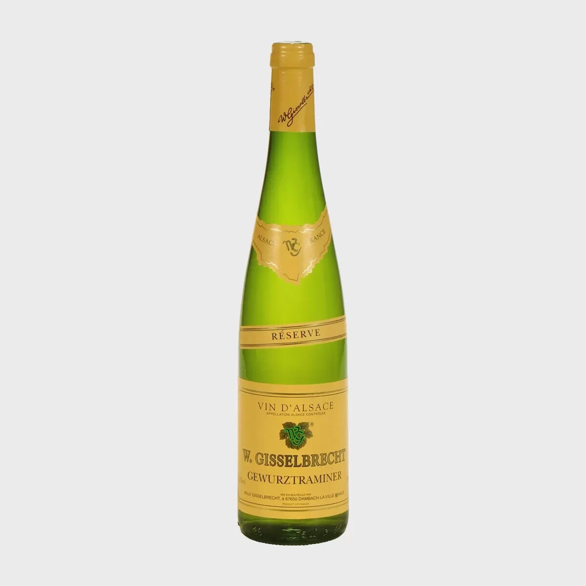 W.Gisselbrecht Vin D'Alsace Gewurztraminer 75cl