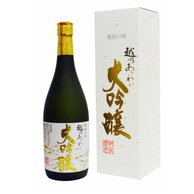 Koshi No Ajiwai Daiginjo Sake 72cl