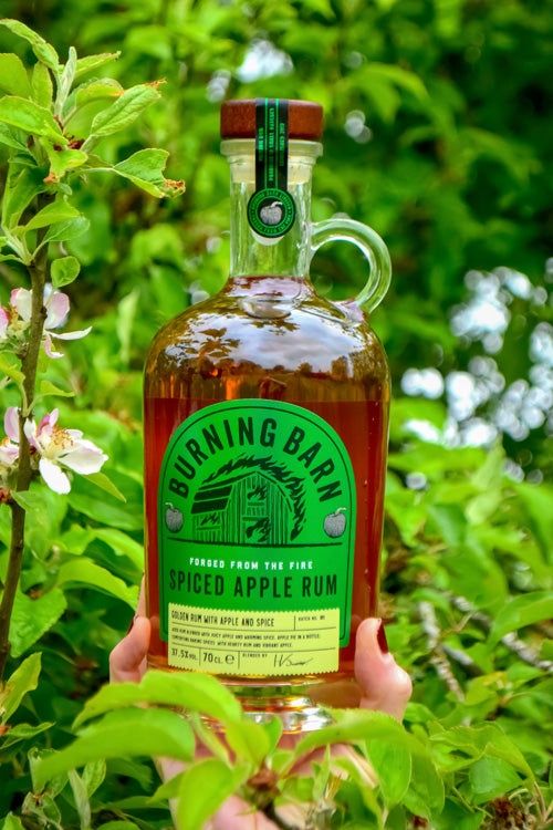Burning Barn Spiced Apple Rum 70cl