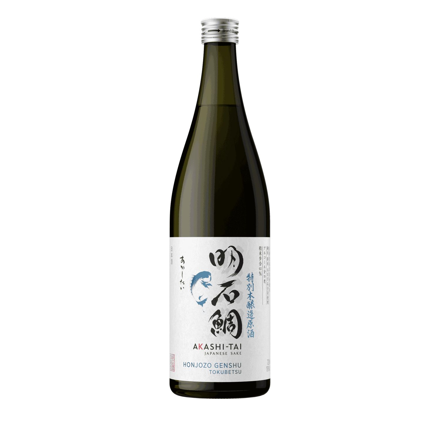 Akashi-Tai Honjozo Genshu Tokubetsu Sake 72cl