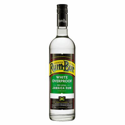 Rum-Bar White Overproof Rum 70cl Rum-Bar White Overproof Rum 70cl