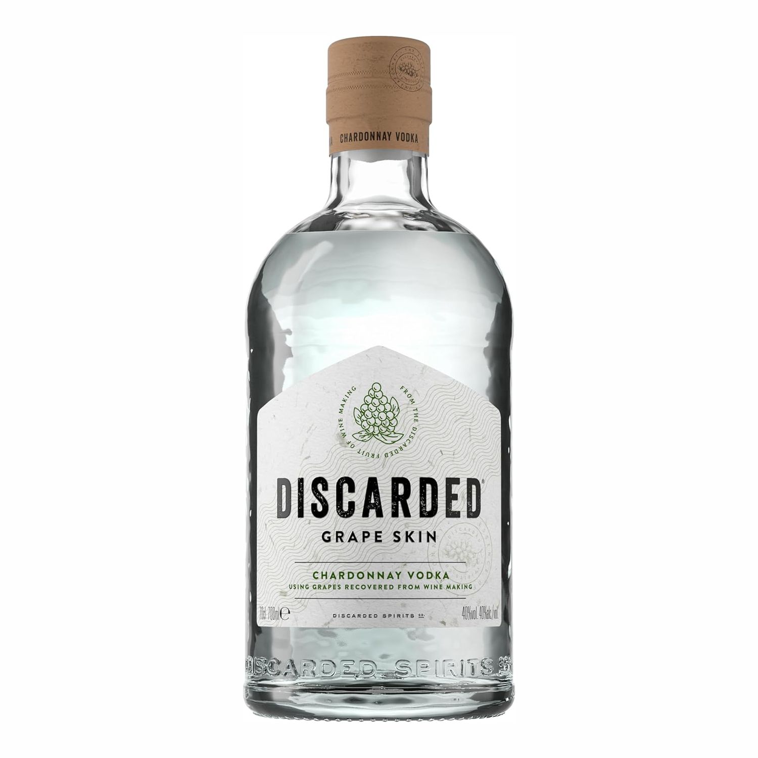 Discarded Grape Skin Chardonnay Vodka 70cl
