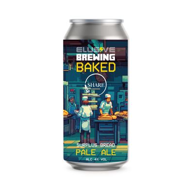 Elusive x Share - Baked 440ml Elusive x Share - Baked 440ml